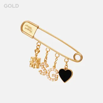 Red Velvet SEULGI Artist Брошь на день рождения Gold