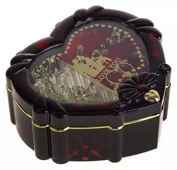 Шкатулка музыкальная "Сердце" 12х10,5х4,7 см