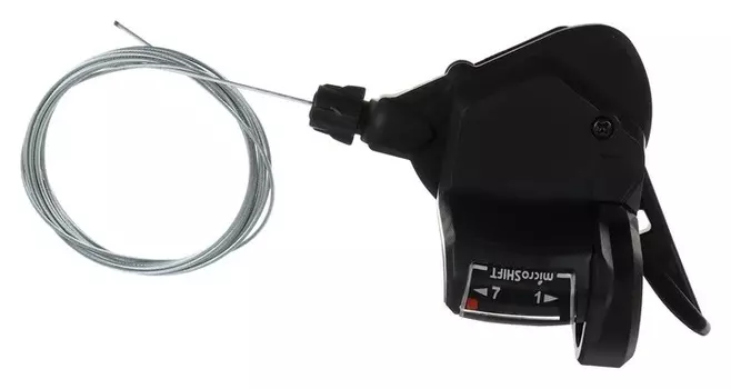 Шифтер Microshift Ts-38-7, правый на 7 скоростей