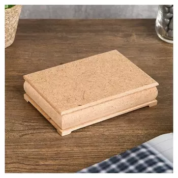Шкатулка для декора из МДФ 13,5х9,5х3 см
