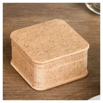 Шкатулка для декора из МДФ 6,5х6,5х3,5 см
