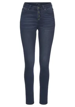Джинсы скинни ARIZONA Skinny Jeans, темно-синий