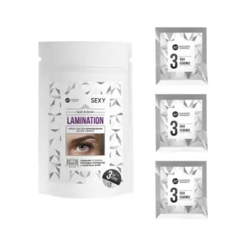 Sexy Lamination Набор составов для ламинирования ресниц и бровей №3 Silk Essence
