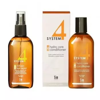 Sim Sensitive System 4 НАБОР ДЛЯ ИНТЕНСИВНОГО ВОССТАНОВЛЕНИЯ ВОЛОС (СПРЕЙ R и БАЛЬЗАМ H)