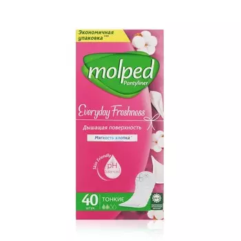 Ежедневные прокладки Molped Everyday Freshness 40шт