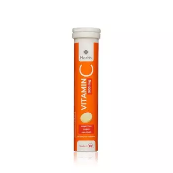 Биологически активная добавка к пище Herb's " Vitamin C 900mg " в шипучих таблетках 20шт