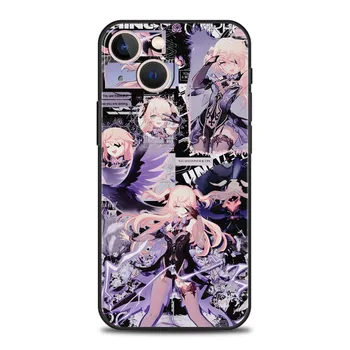 Роскошный чехол для телефона Genshin Impact top Games для iPhone 13 15 14 12 Mini 11 Pro MAX XR X SE XS 7 8 Plus, силиконовый защитный чехол iPhone 13Pro Max
