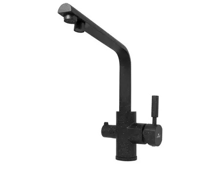 Смеситель для кухонной мойки Kaiser Decor 40144-12 черный мрамор
