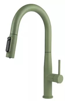 Смеситель для кухонной мойки Kaiser Vita 43344-21 с подачей фильтрованной воды, зеленый