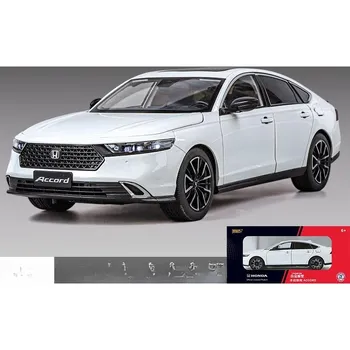 1/18 HONDA Eleven Accord литая модель автомобиля имитация звука свет рождественский подарок детям 1/18-Size:20.7*8*7.8cm чёрный