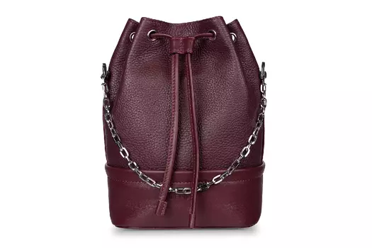 Женская сумка Torba Mini Bordo Бордовый - Верфь