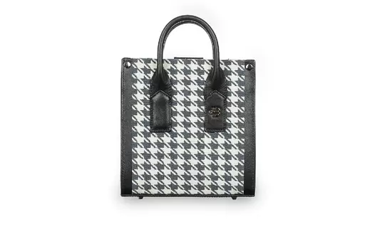 Женская сумка Tote Mini Белый, Чёрный - Верфь