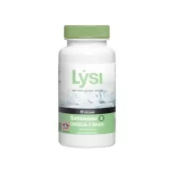 Lysi - Комплекс омега-3 Брэйн с витаминами группы В, 60 капсул