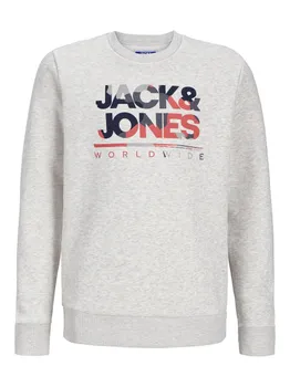 Толстовка Jack & Jones Junior, пятнистый серый