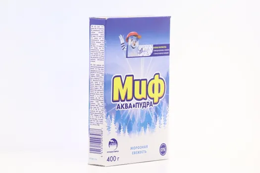 Стиральный порошок Миф «Морозная свежесть», ручная стирка, 400 г