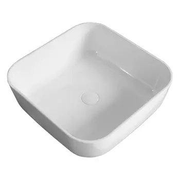Раковина Esbano Ercina-N ESRNERCINW 38,5х38,5 накладная, белая