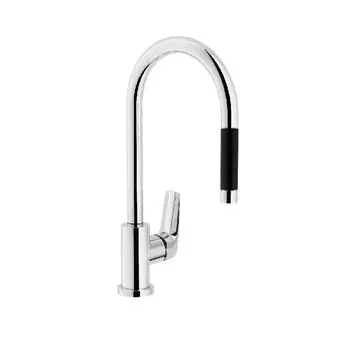 Смеситель для кухни Nobili Nobi NB84137/1CR с выдвижным изливом