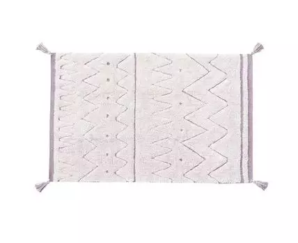 Ковер RugCycled Ацтекский 130х90 (Бежевый, 90)