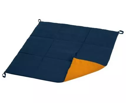 Коврик игровой (горчичный, синий, 125)