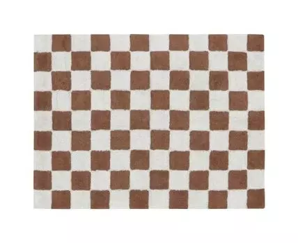 Ковер Шахматы коричневый 120*160, C-TILES-TOF