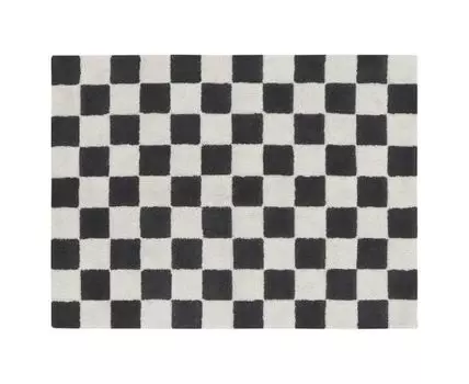 Ковер Шахматы серый 120*160, C-TILES-DGR