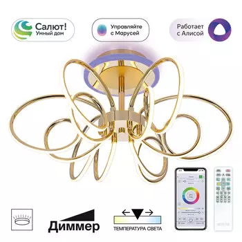 Потолочная люстра Citilux SALMA SMART CL224A162