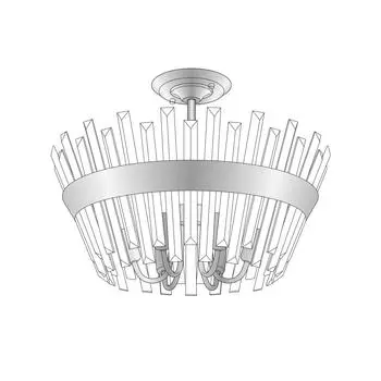 Потолочная люстра Citilux Вестерос CL307160
