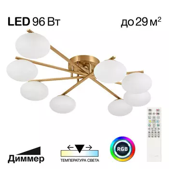 Потолочная люстра Citilux ATMAN SMART CL226A183