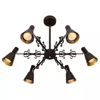 Потолочная люстра CitiLux Дункан Кофе CL529161