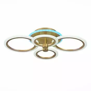Потолочная люстра Evoled с пультом ДУ и RGB подсветкой CERINA SLE500522-04RGB