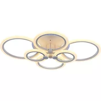 Потолочная люстра Evoluce с пультом ДУ и RGB подсветкой CERINA SLE500552-06RGB