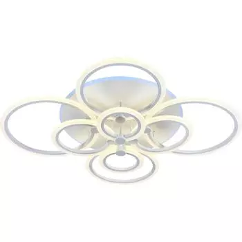 Потолочная люстра Evoluce с пультом ДУ и RGB подсветкой CERINA SLE500552-08RGB