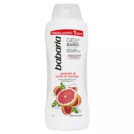 гель для душа BABARIA Pink grapefruit &amp; Moringa oil 1л