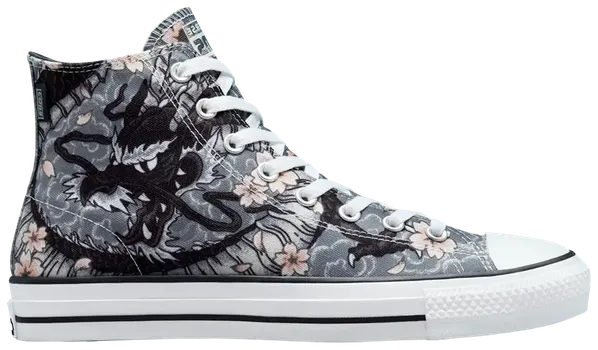 Кроссовки Converse Chuck Taylor All Star Pro High Tattoo Art, серый