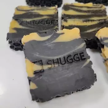 SHUGGE Шунгитовое мыло с мёдом