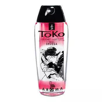 SHUNGA Лубрикант на водной основе Toko Aroma со вкусом клубники и шампанского