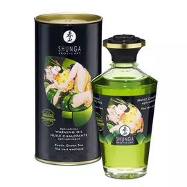 SHUNGA Масло интимное массажное Экзотический зеленый чай 100.0