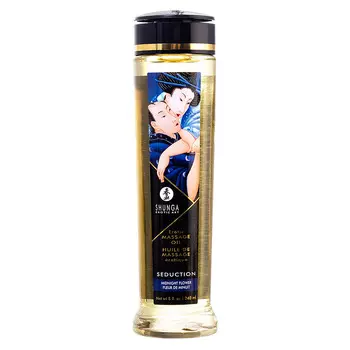 SHUNGA Масло возбуждающее для массажа Seduction с цветочным ароматом