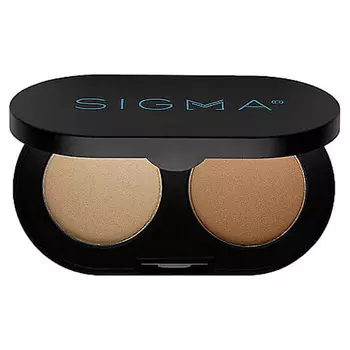SIGMA BEAUTY Пудра для бровей Color + Shape Brow Powder Duo