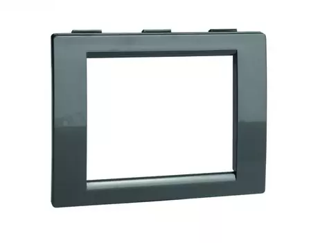 Рамка DKC In-Liner Front/Aero, 4-поста, черный (F00013B)