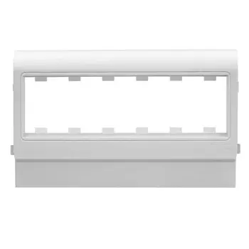 Рамка DKC Viva In-Liner Classic PDA-ЗDN, вертикальная, 1-пост, 6-модулей, белая (10353)