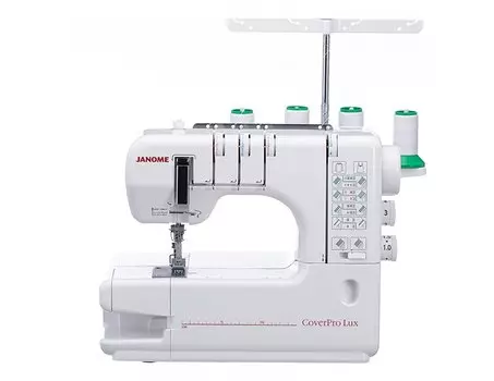 Распошивальная машина Janome CoverPro Lux, белый