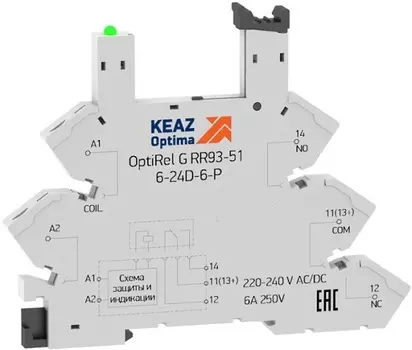 Разъем КЭАЗ 281155 OptiRel G RR93-01-12-24U-6-V