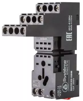Разъем Systeme Electric SXZE2S108M для реле 2СО 12А separate
