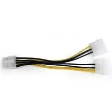 Разветвитель Cablexpert CC-PSU-81 2хMolex->PCI-Express 8pin, для подключения в/к PCI-Е (8pin), 15 см