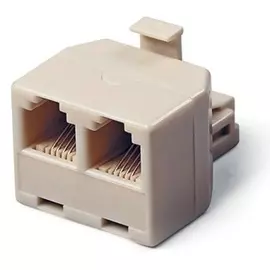Разветвитель Cablexpert US-12 RJ45 8P8C (джек) -> 2x8P8C (розетки)