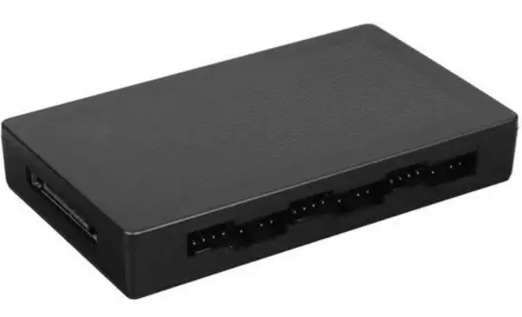 Разветвитель Deepcool SC790 питания и подсветки, 6x4-pin, черный