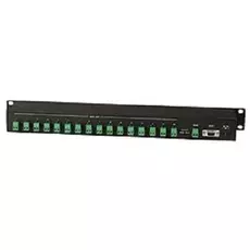 Распределитель SC&T RS016 последовательный данных 1 вход RS485 под клеммы или RS232, 16 выходов RS485 под клеммы, макс.расстояние подключения до 1200м