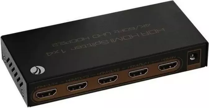 Разветвитель HDMI VCOM DD424 1=>4, 2.0v, 4K/60Hz