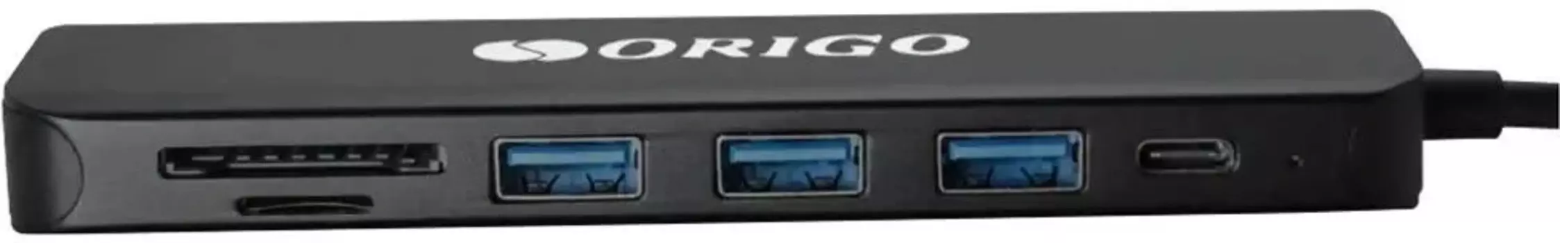 Разветвитель ORIGO OU3340PD/B1 USB-C 3порт. черный